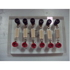 Σετ Αντιστάσεων για Νόμο Ohm (6 αντιστάσεις 10Ω..1000Ω)
